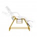 Beauty Bed 557G with trays, white